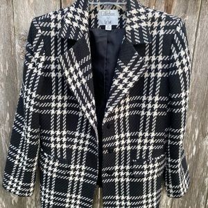 Plaid Suit Jacket